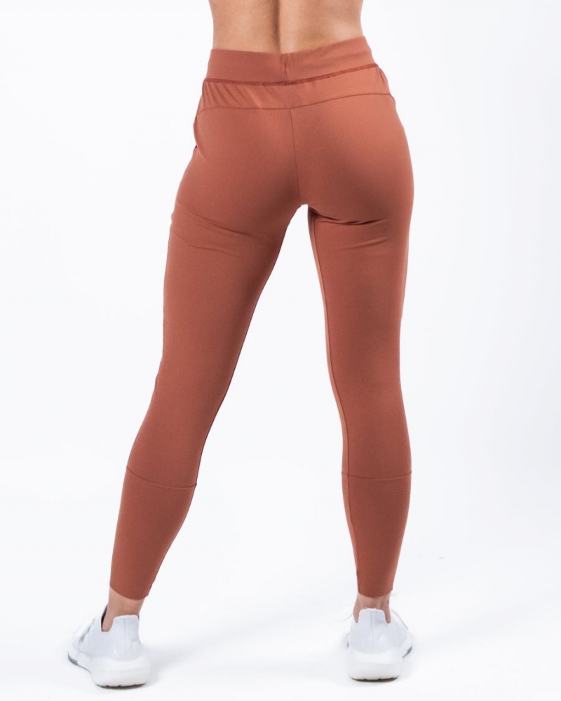 Alphalete Trace Jogger Joggebukser Dame Bronze | MDCTKY-647