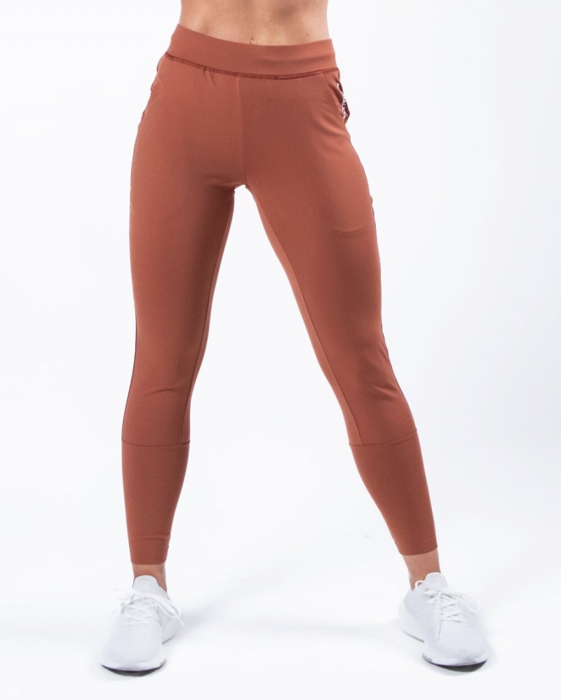 Alphalete Trace Jogger Joggebukser Dame Bronze | MDCTKY-647