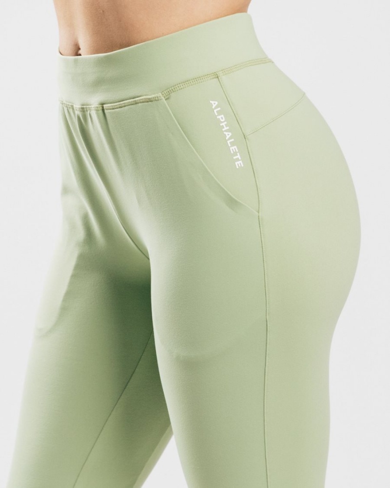 Alphalete Trace Jogger Joggebukser Dame Frozen Spring | RUYGFM-972