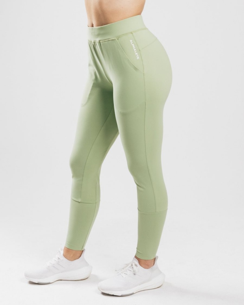 Alphalete Trace Jogger Joggebukser Dame Frozen Spring | RUYGFM-972