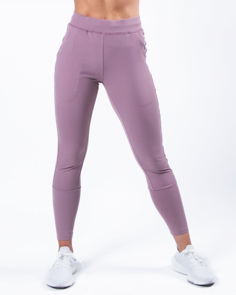 Alphalete Trace Jogger Joggebukser Dame Lilla | JSFRCB-643