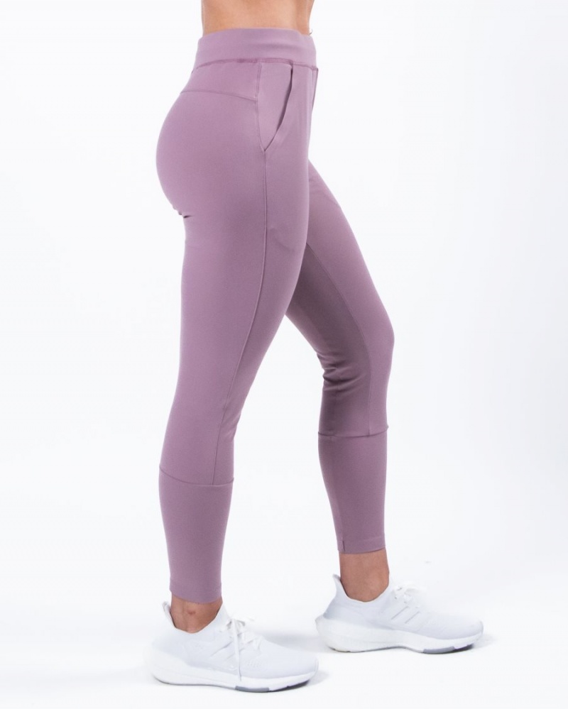 Alphalete Trace Jogger Joggebukser Dame Lilla | JSFRCB-643