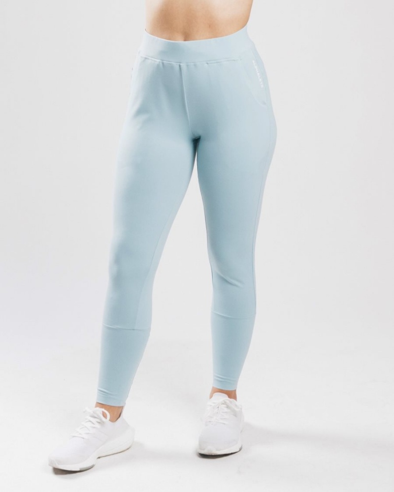 Alphalete Trace Jogger Joggebukser Dame Blå | CIYRDL-206