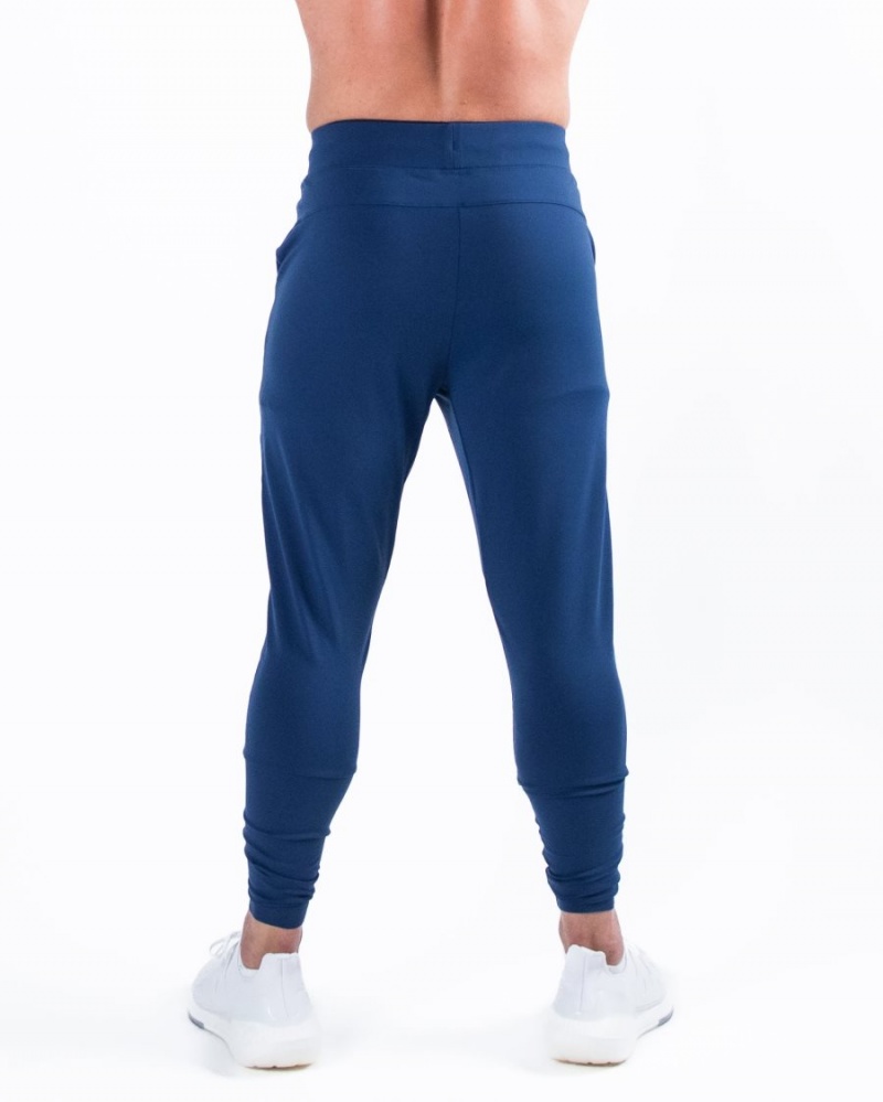 Alphalete Trace Jogger Joggebukser Herre Blå | TOQBWC-368