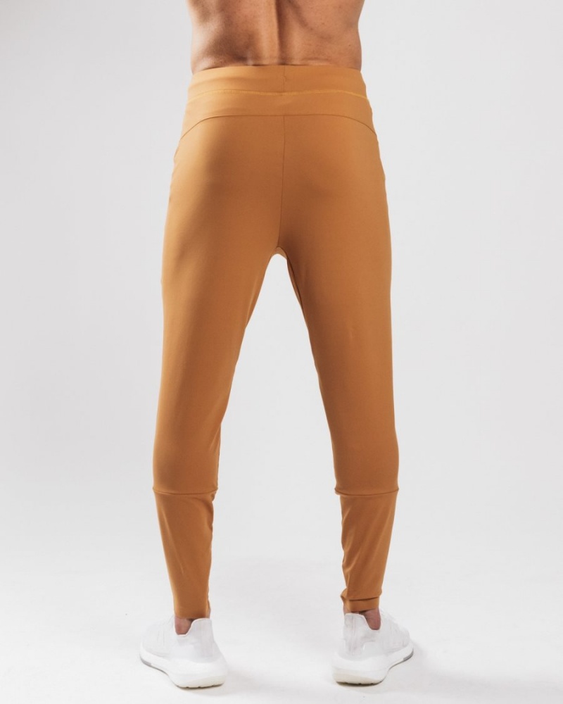 Alphalete Trace Jogger Joggebukser Herre Camel | PZASNG-739