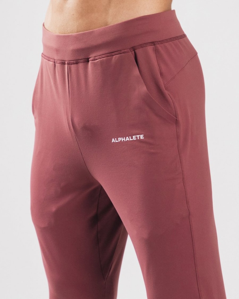 Alphalete Trace Jogger Joggebukser Herre Mauve | RWKJHA-230