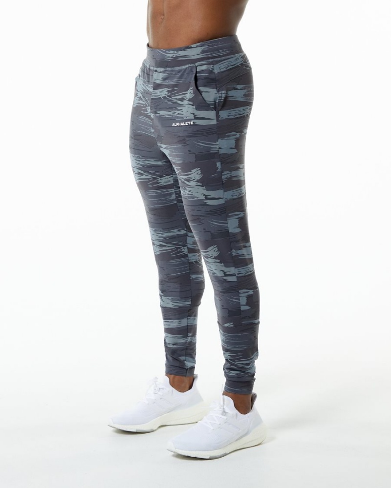 Alphalete Trace Jogger Joggebukser Herre Camouflage | DAVCSN-274