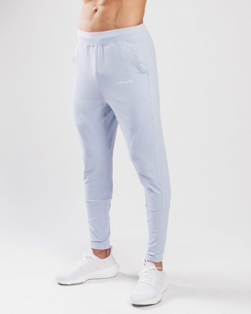 Alphalete Trace Jogger Joggebukser Herre Blå | GUIRXP-854