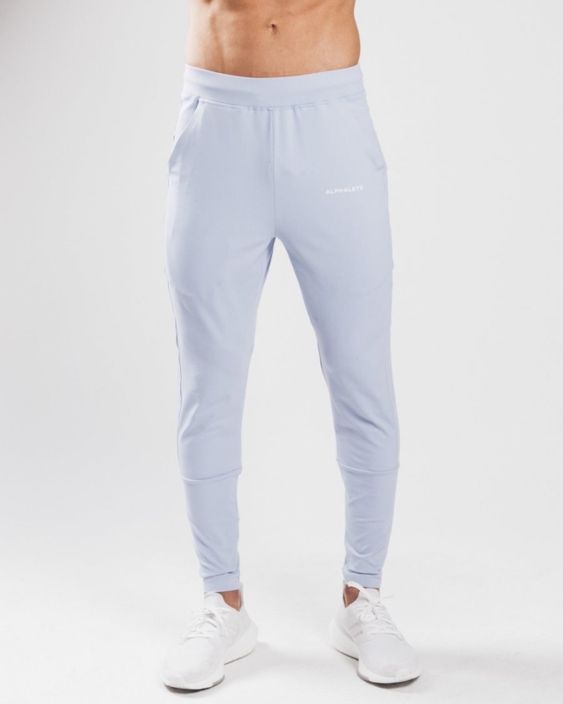 Alphalete Trace Jogger Joggebukser Herre Blå | GUIRXP-854