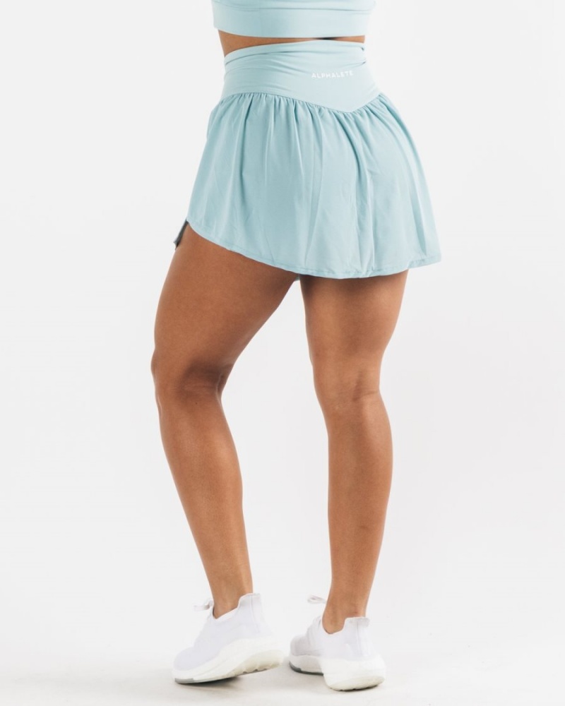 Alphalete Trace Skirt Skjørt Dame Blå | ZURMVK-239