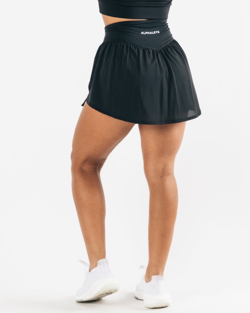 Alphalete Trace Skirt Skjørt Dame Svarte | YGDEVZ-864