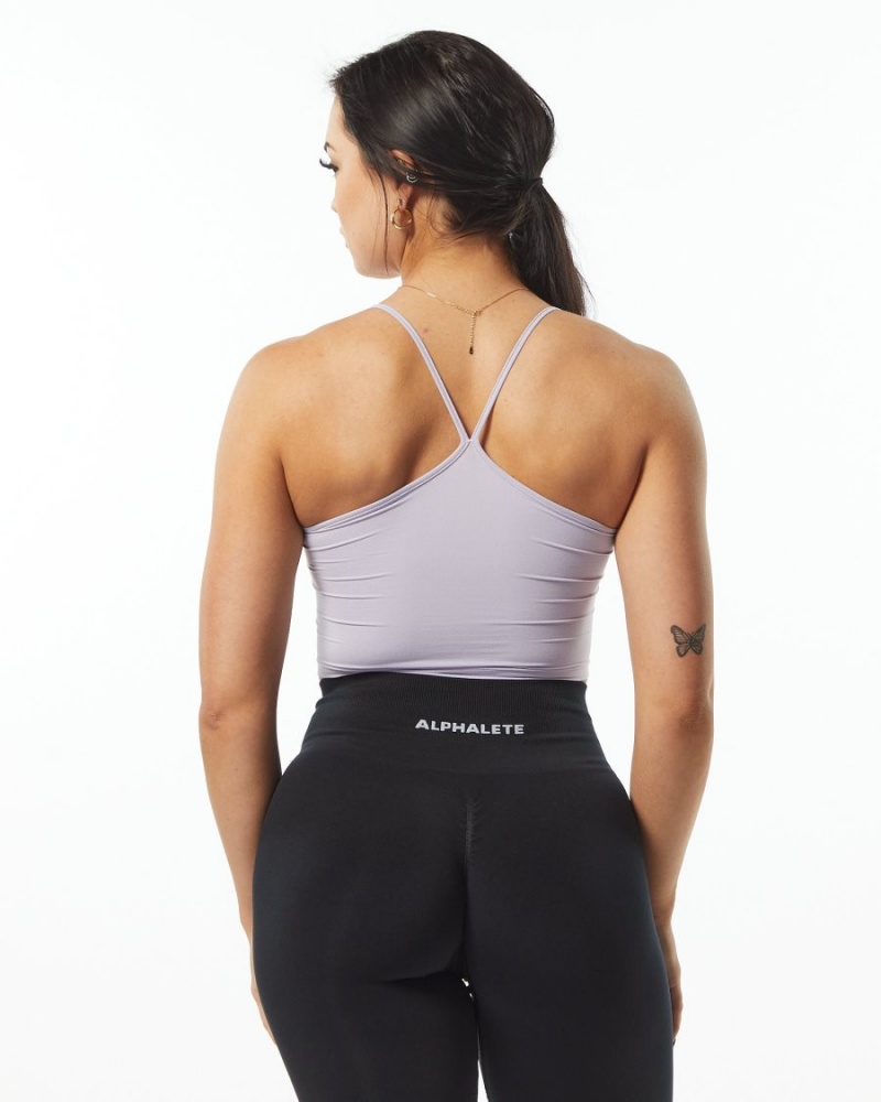 Alphalete Ultrasoft Camisole Tank Tank Top Dame Lilac | PDNWUO-170