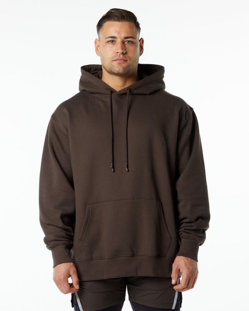 Alphalete Unity Hoodie Hettegenser Herre Brune | TILAQY-217