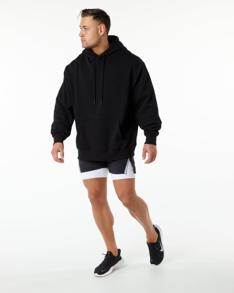 Alphalete Unity Hoodie Hettegenser Herre Svarte | FOQCNT-859