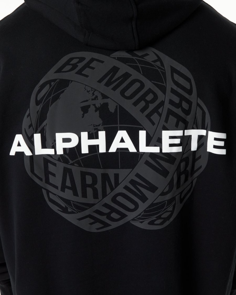 Alphalete Unity Hoodie Hettegenser Herre Svarte | FOQCNT-859