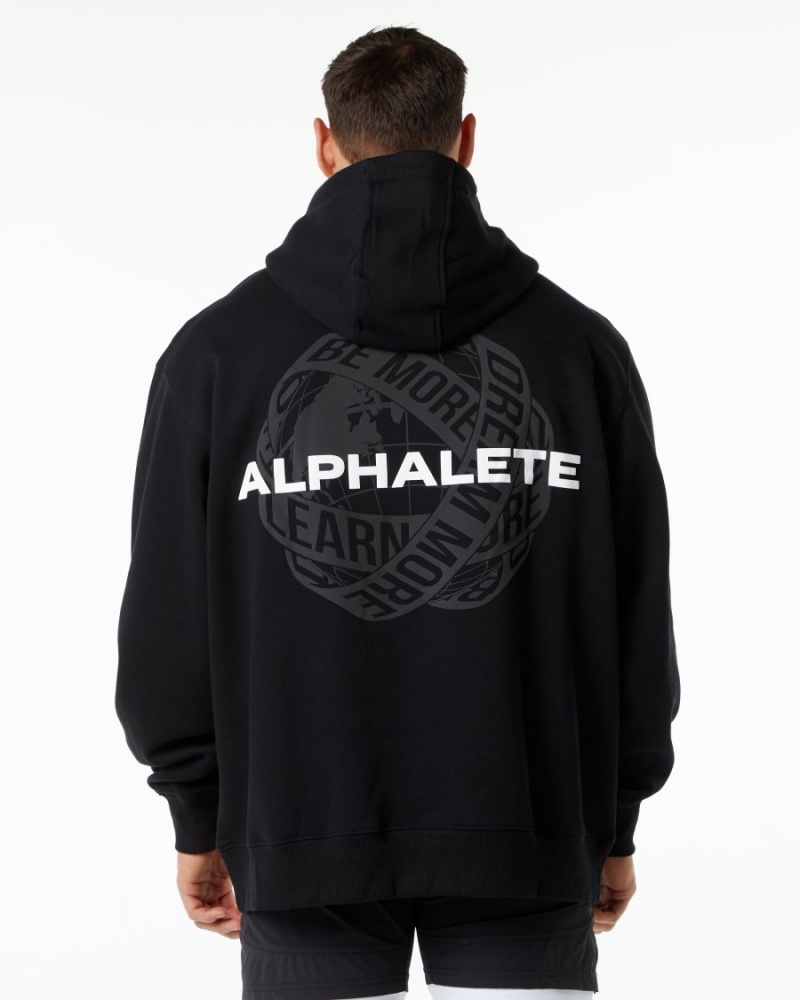 Alphalete Unity Hoodie Hettegenser Herre Svarte | FOQCNT-859