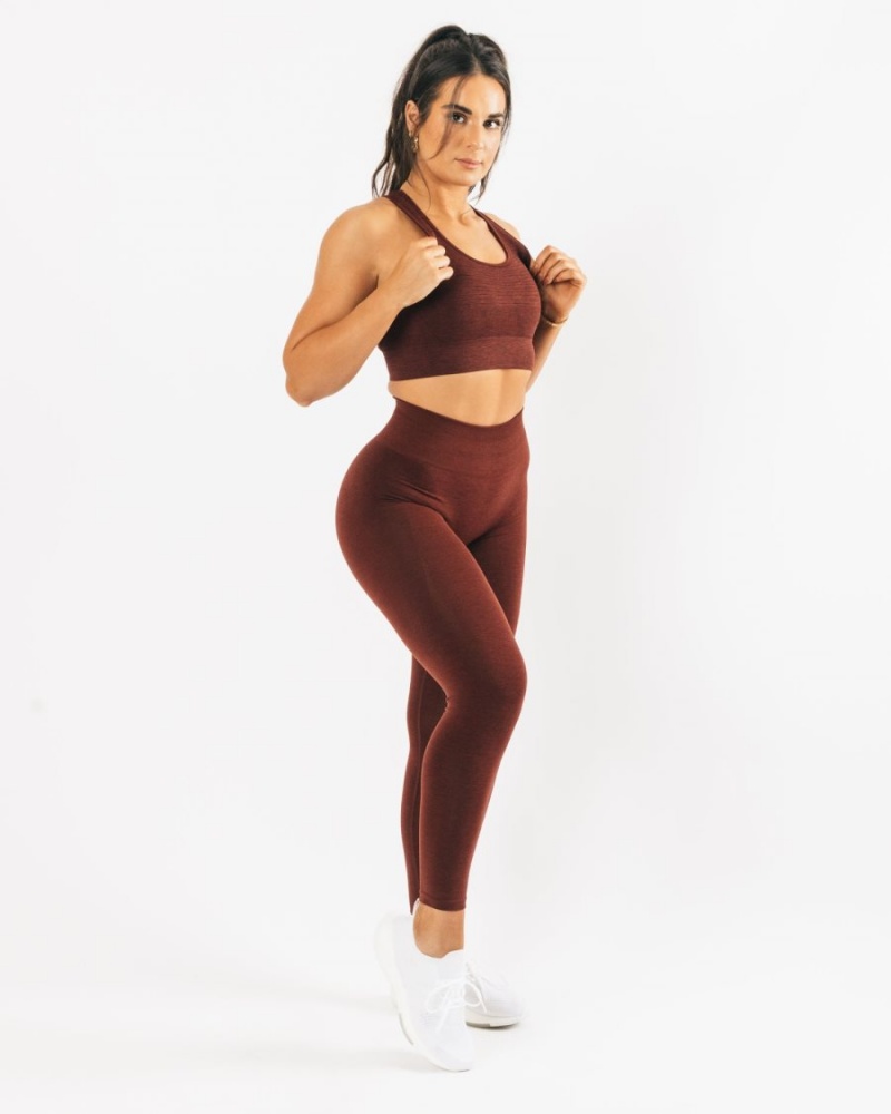 Alphalete Vault Bra Sports BH Dame Kopper | XBATGD-367