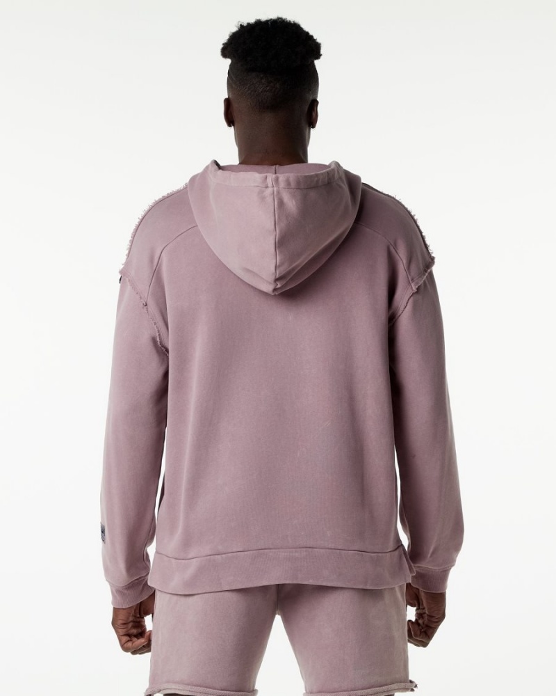 Alphalete Very Terry Hoodie Hettegenser Herre Rosa | QGKHRT-096