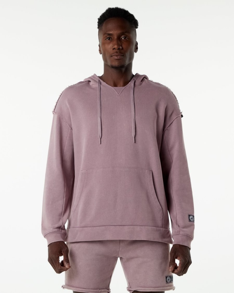 Alphalete Very Terry Hoodie Hettegenser Herre Rosa | QGKHRT-096