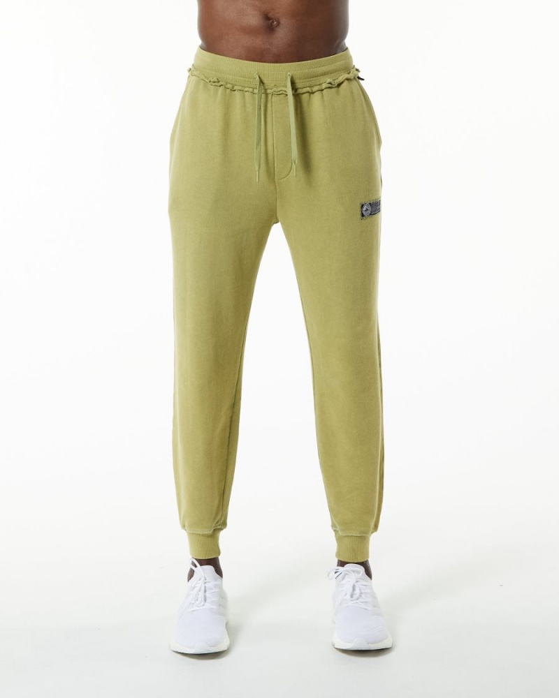 Alphalete Very Terry Jogger Joggebukser Herre Grønn | ZDASJR-015